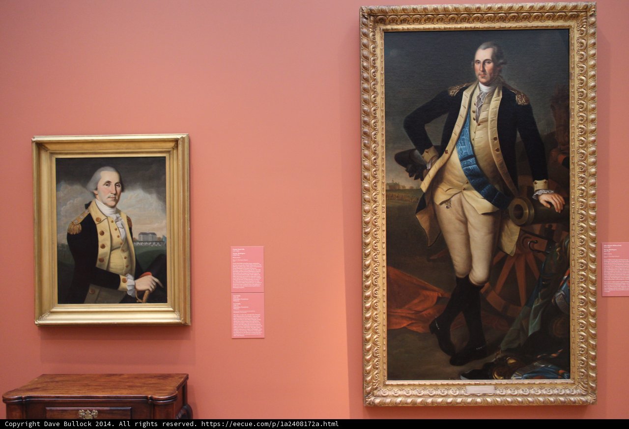 George Washington Paintings on Display