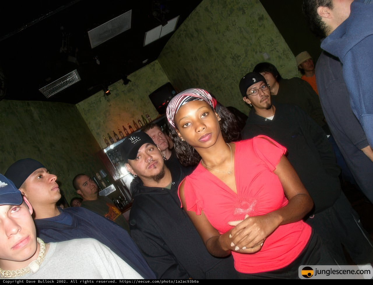 Nightclub Portrait with Friends