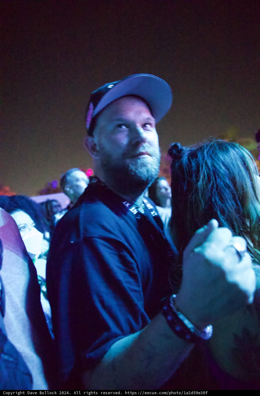 Nighttime Revelry at Coachella 2024