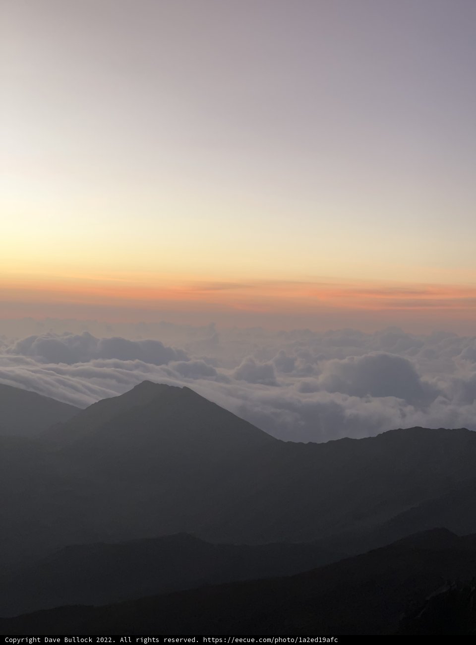 Majestic Sunset Over Haleakalā Mountains