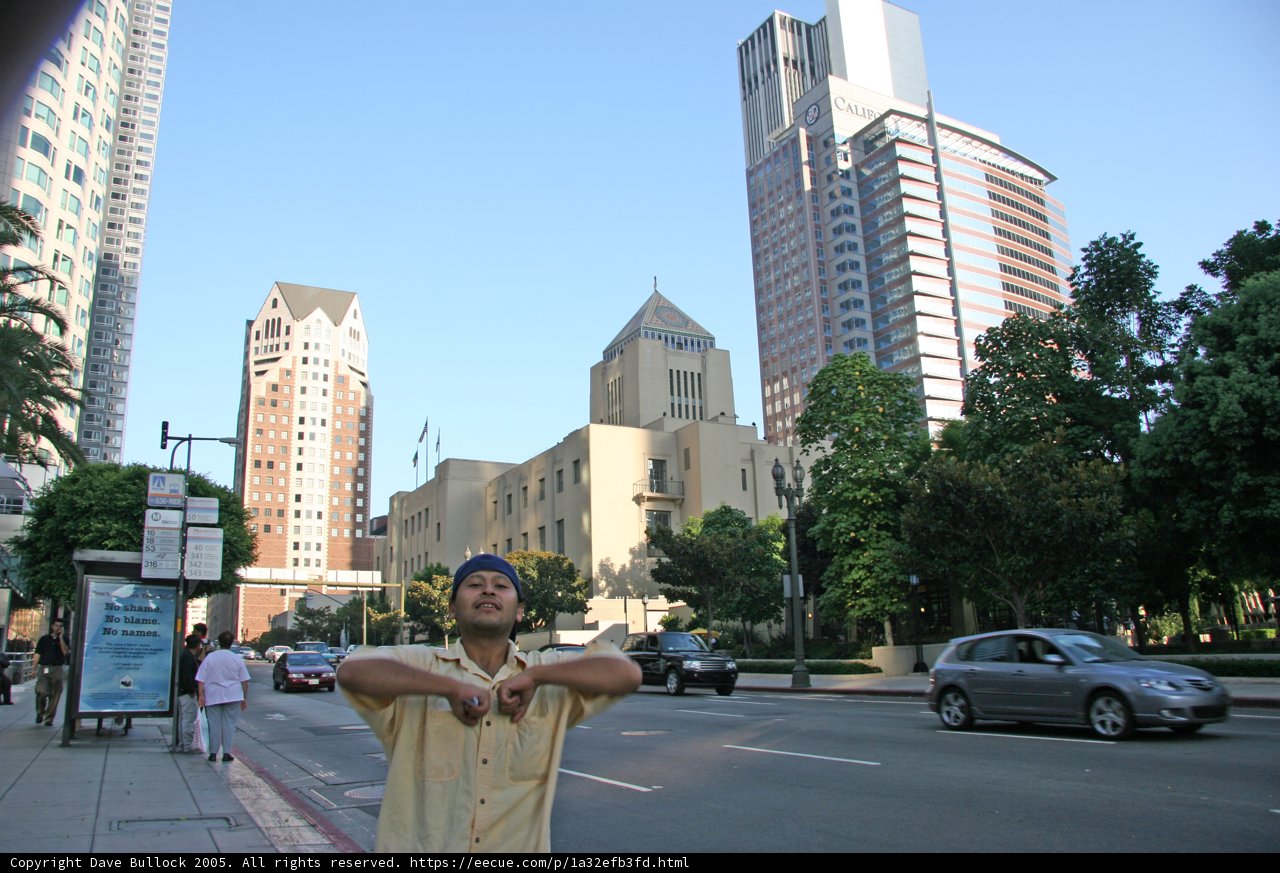 Man in the heart of the Metropolis