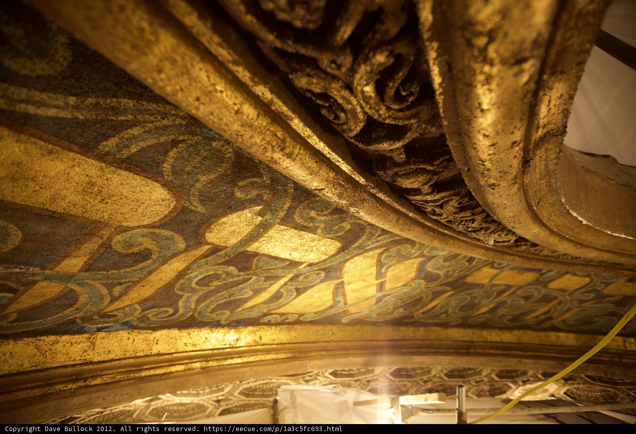 The Gilded Temple Ceiling