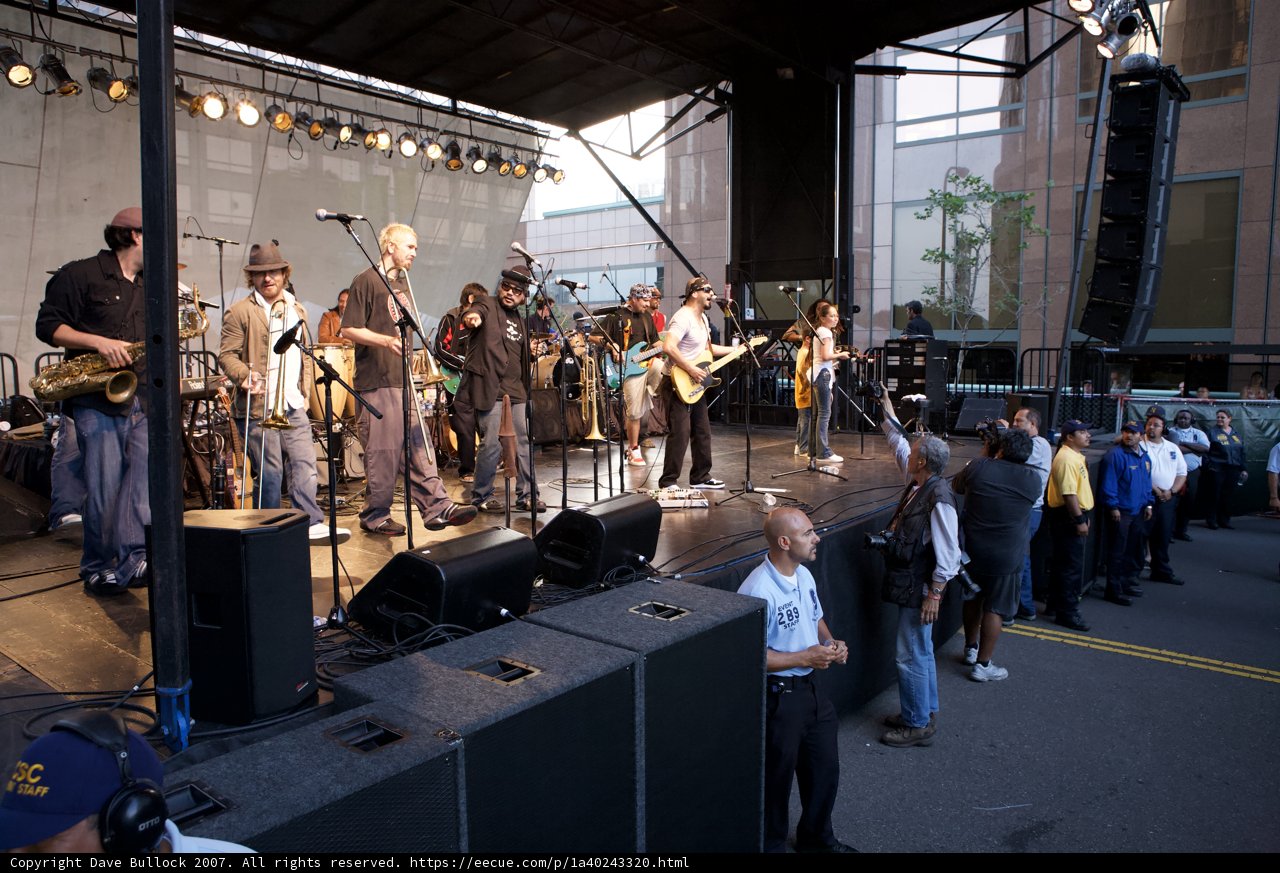 Grand Performances Ozomatli Music Band on Stage