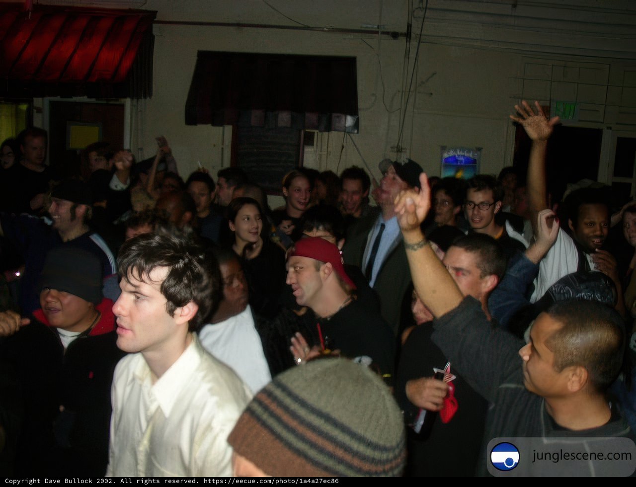 Partygoers Strike a Pose
