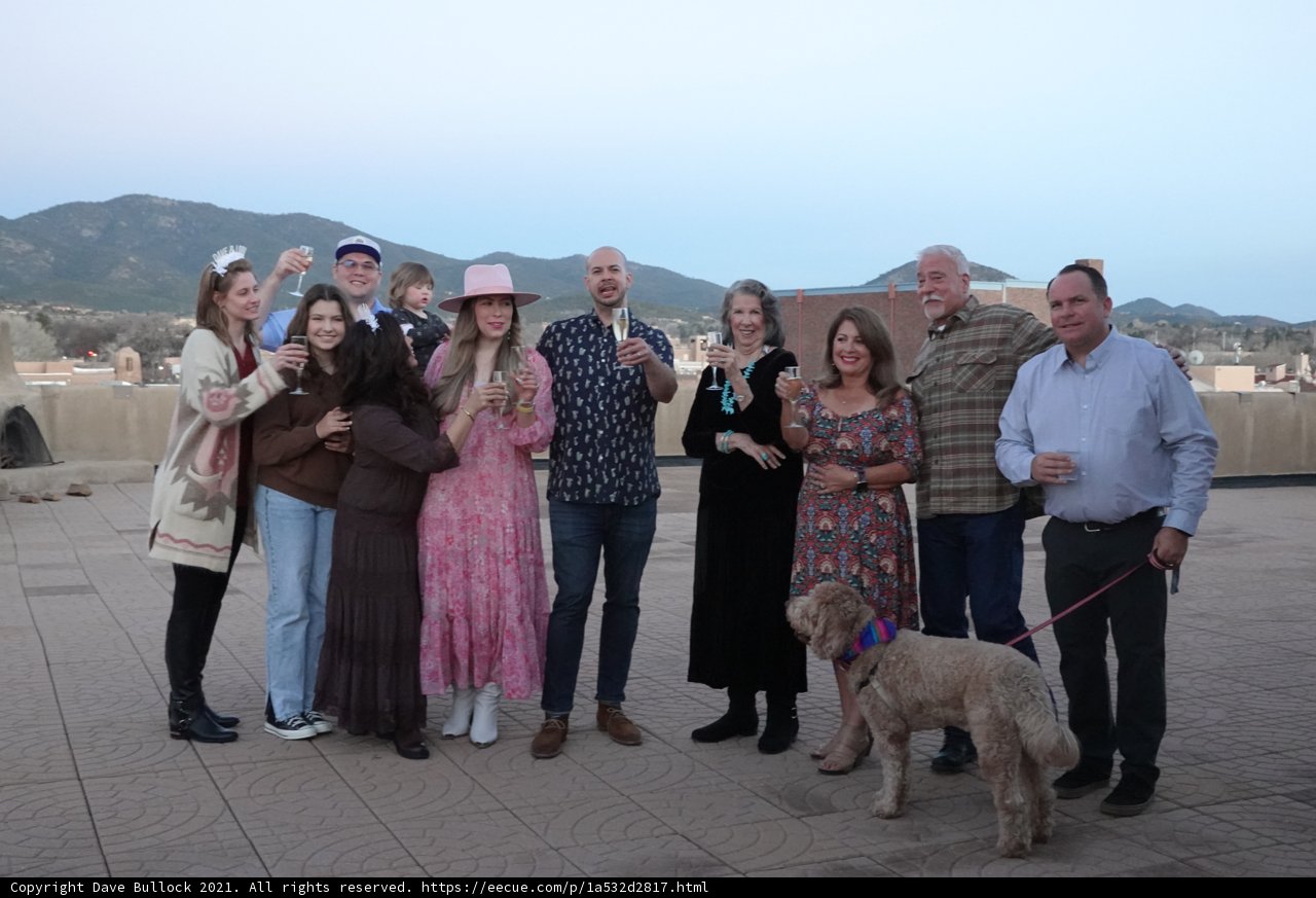 Group Portrait with Beloved Dog