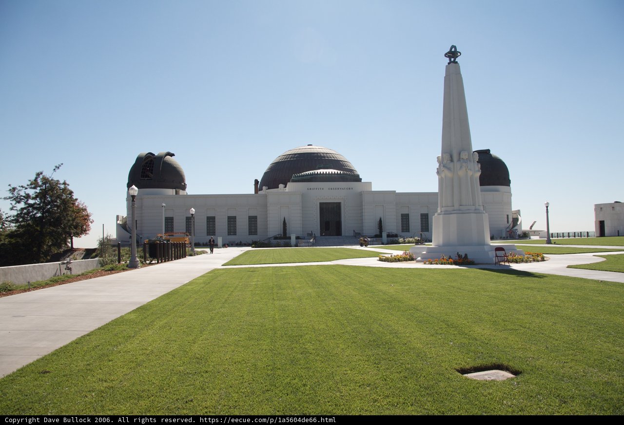 A View of Griffith Observatory in Los Angeles