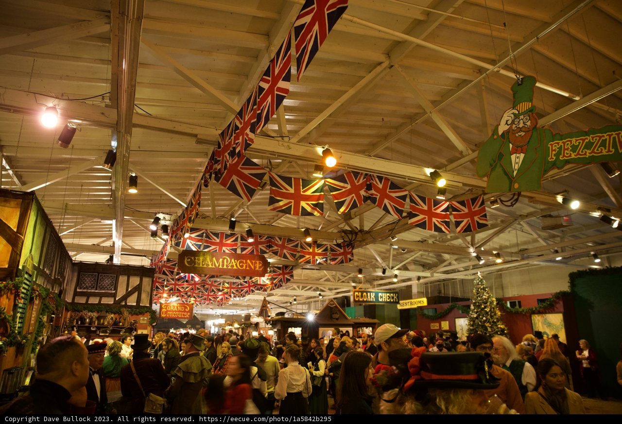 The Grand Gathering at Dickens Christmas Fair 2023