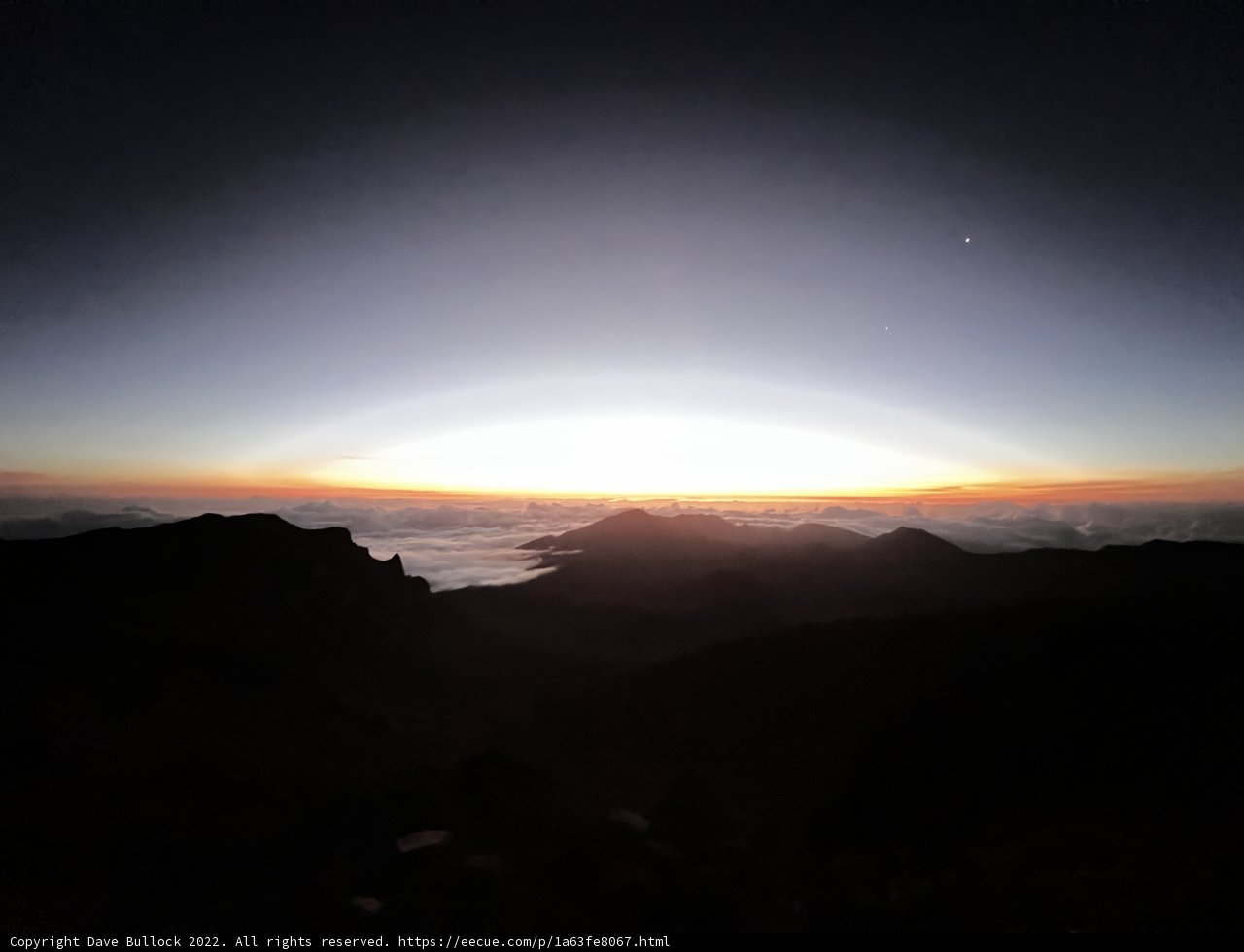 Majestic Sunrise Over Haleakalā Mountains