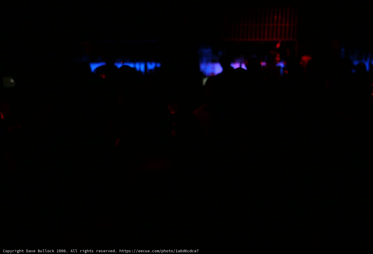 Blue Light Silhouettes