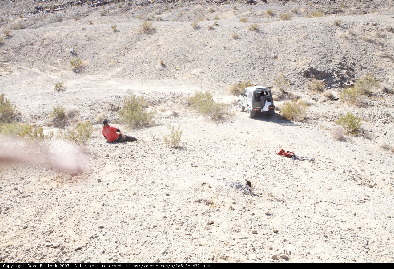Kiting in the Desert