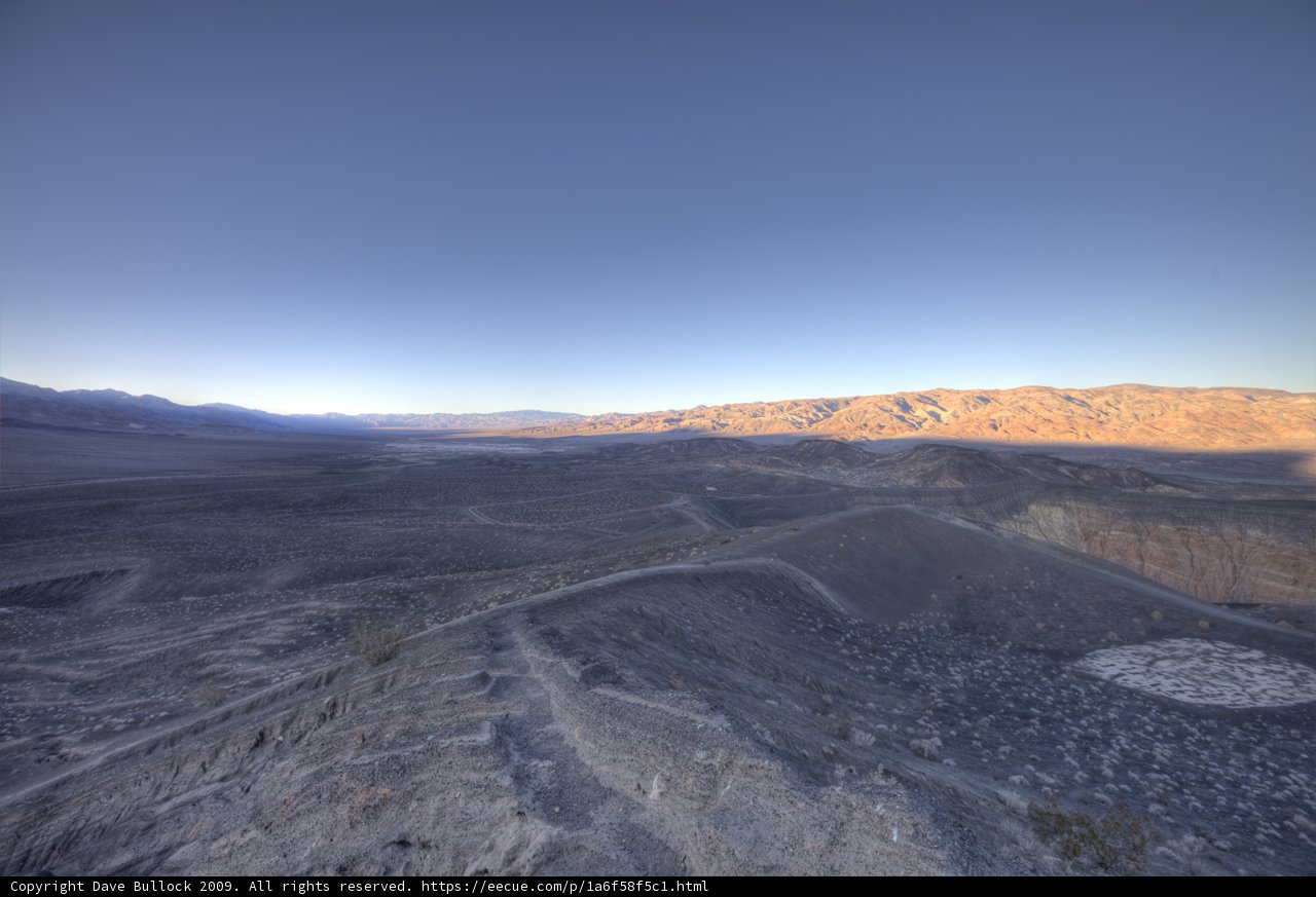 Majestic Panoramic View of Death Valley