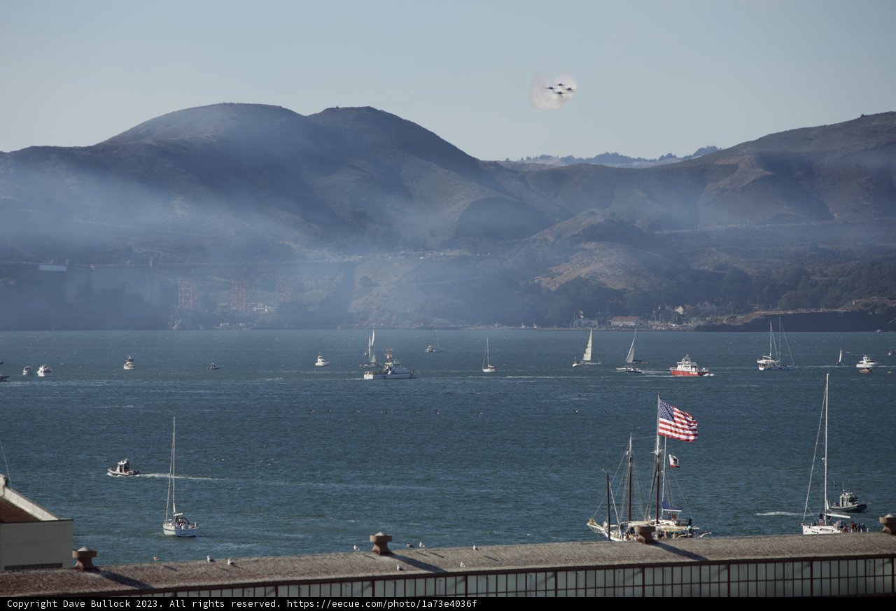 Fleet Week Extravaganza at Dusk
