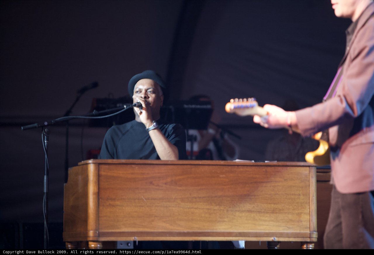 Booker T. Jones Performing at Coachella 2009