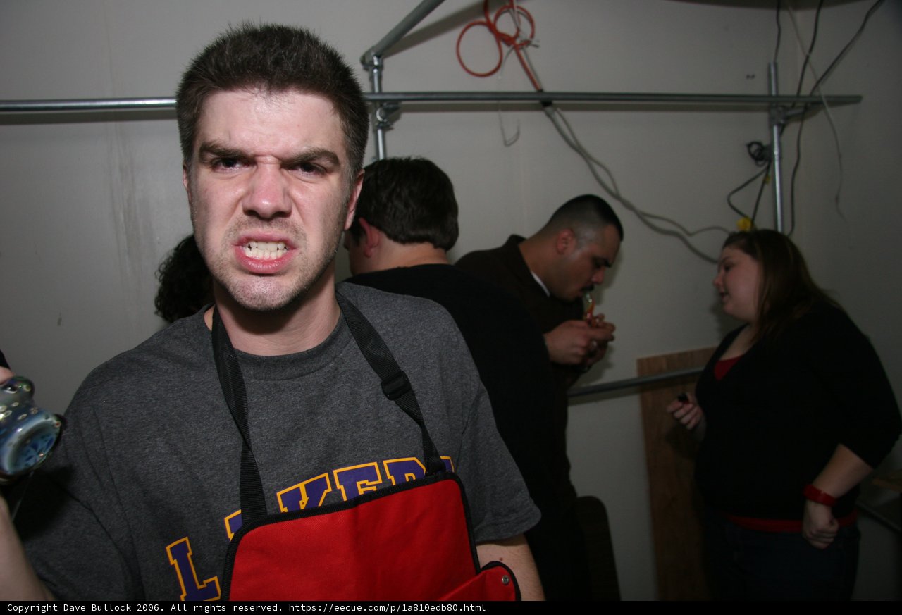 Lenny R in his black T-shirt