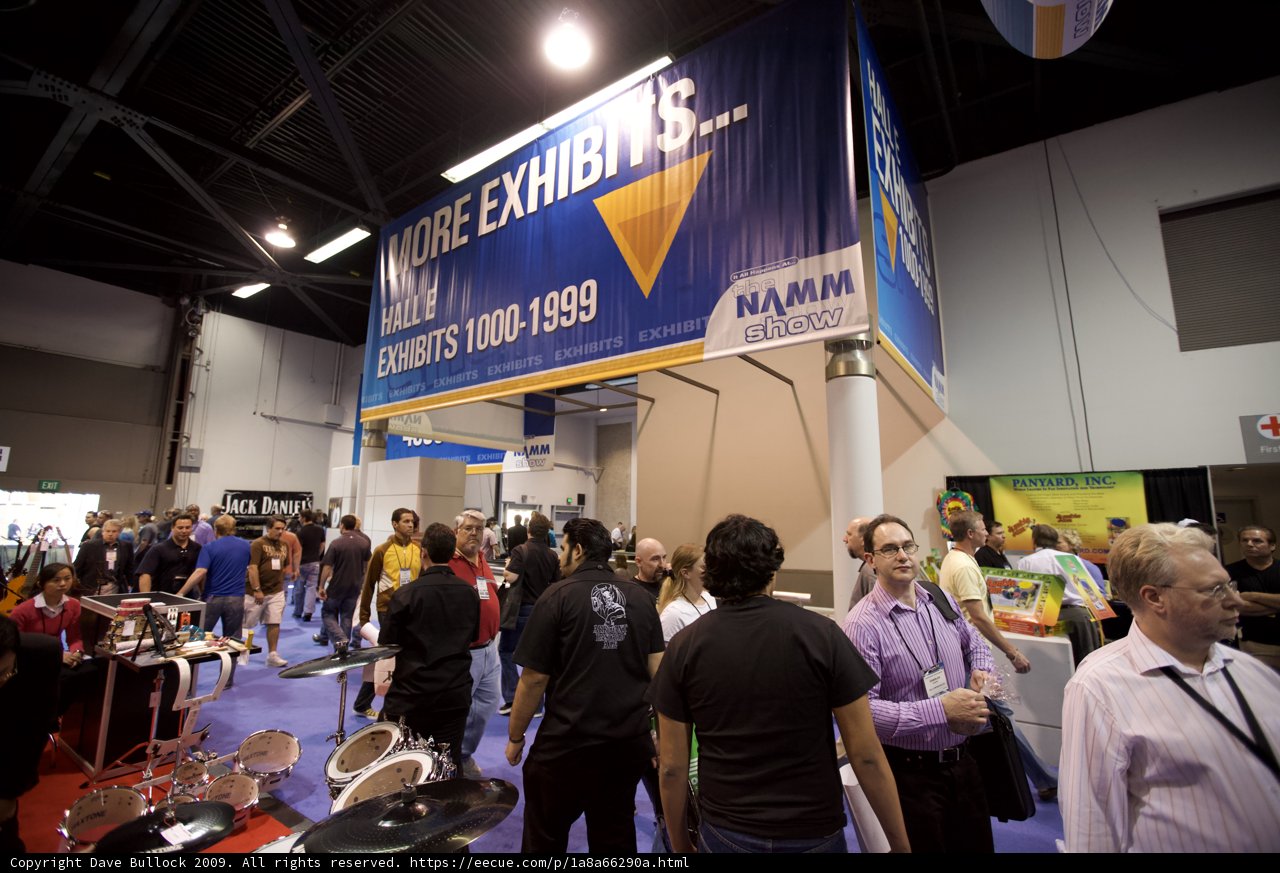 A Gathering of Enthusiasts at the 2009 NAMM Show