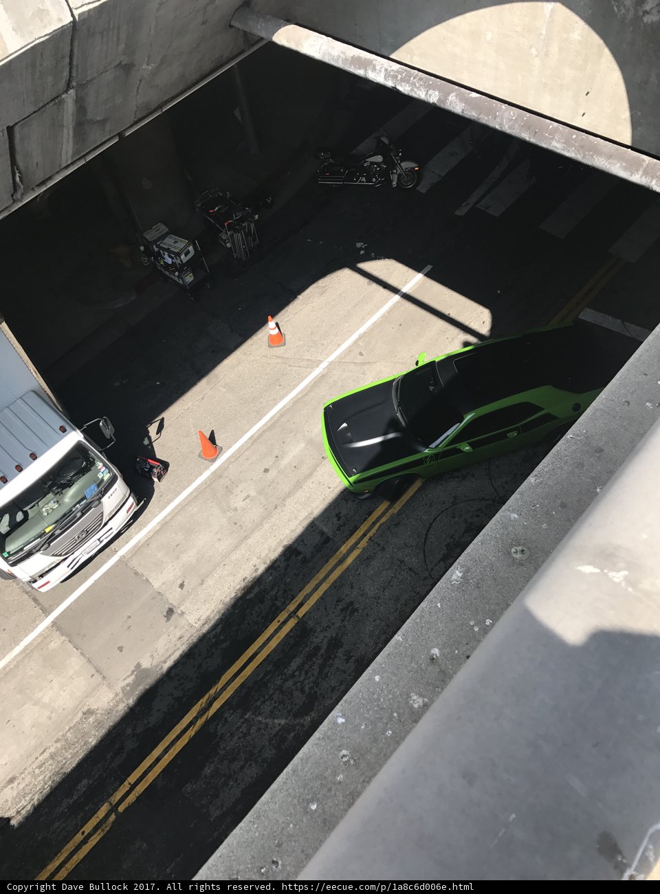 Green Machine Under The Bridge