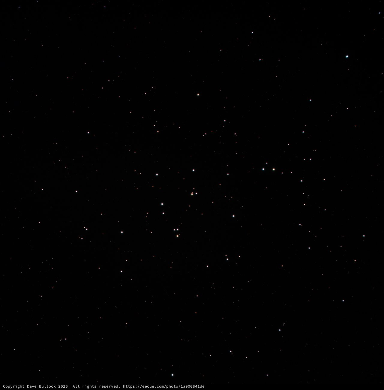 Deep Sky Star Field Astrophotography Image