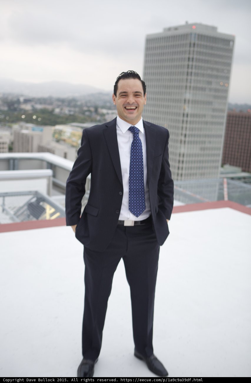 The Executive on a Rooftop
