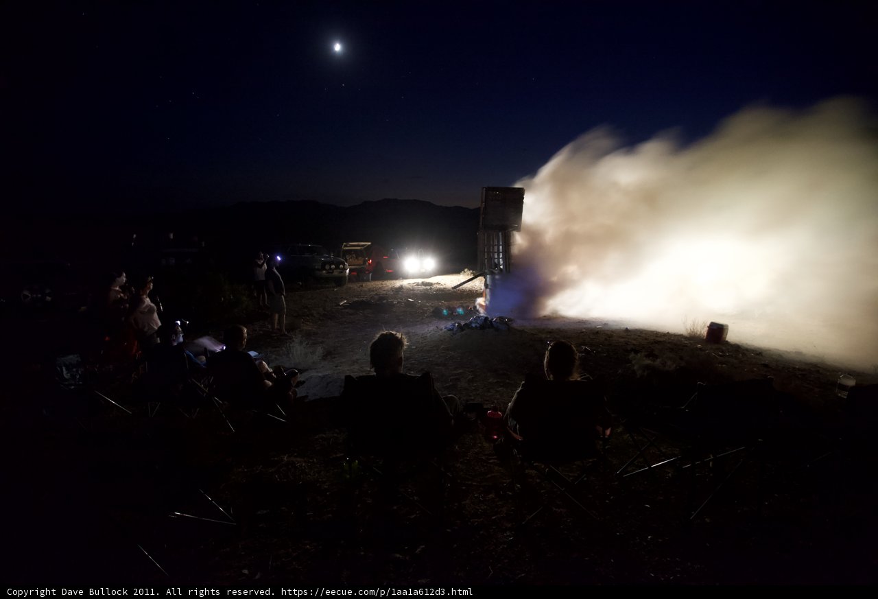 Rocket Launch Night Sky Watchers