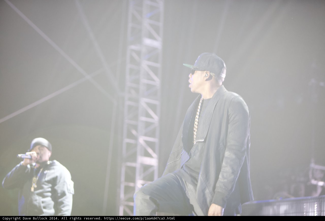 Two Men Rocking the Stage with Microphones