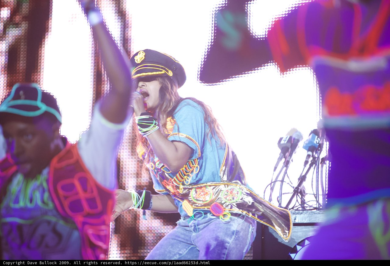 Camélia Jordana and Band Perform at Coachella music festival