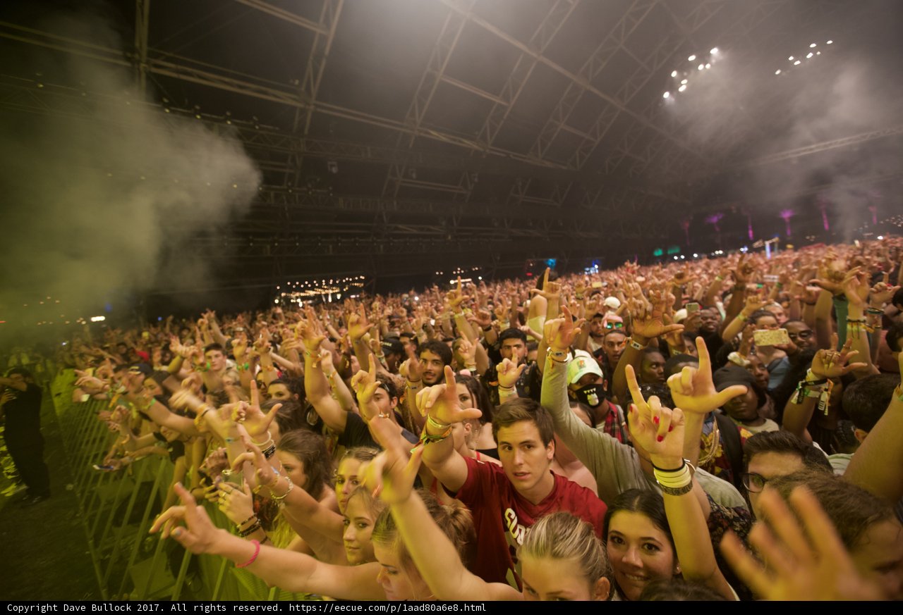 All Hands Up at Coachella 2017 Concert