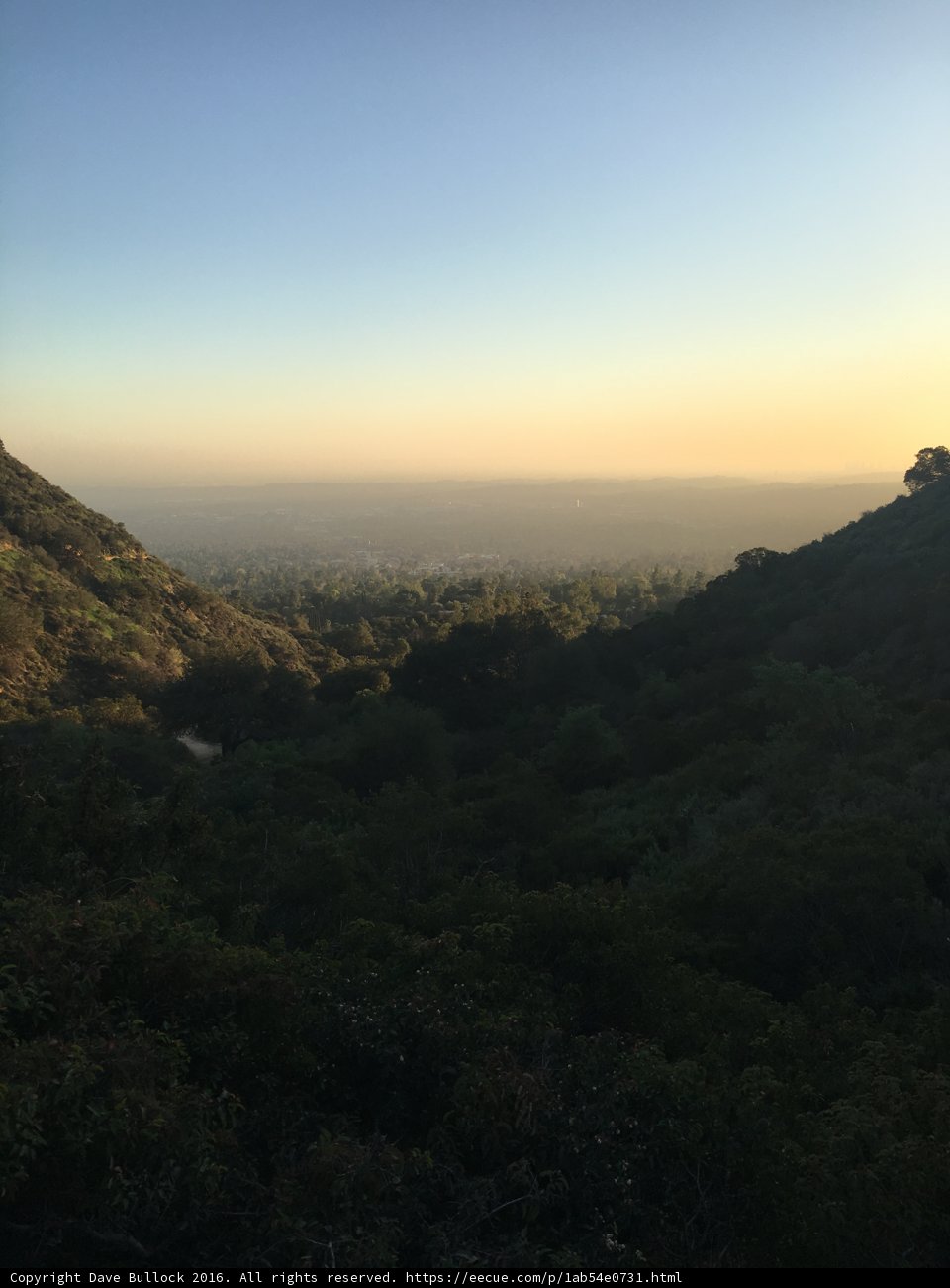 Mountainous Sunset