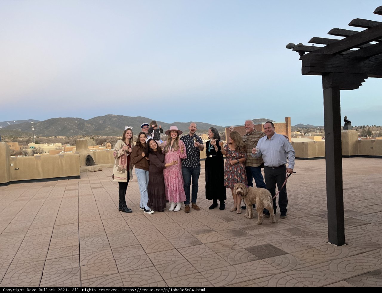 Rooftop Gathering in Santa Fe