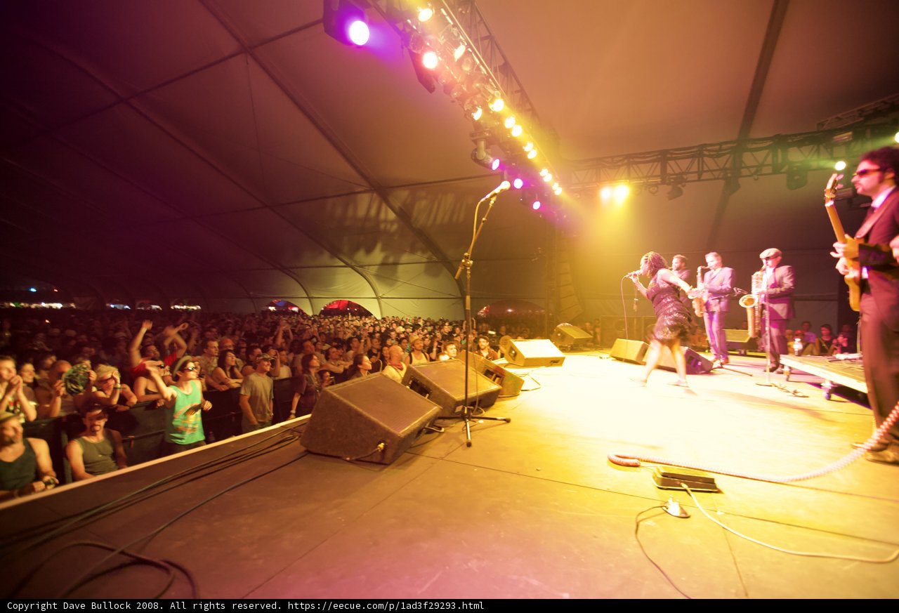 Rocking the Stage at Coachella 2008