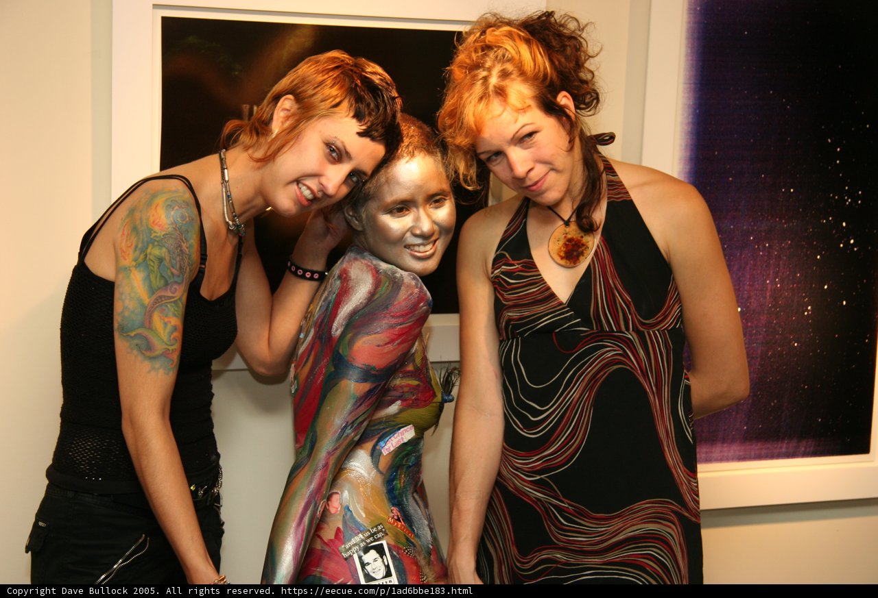 Three Women with Tattoos