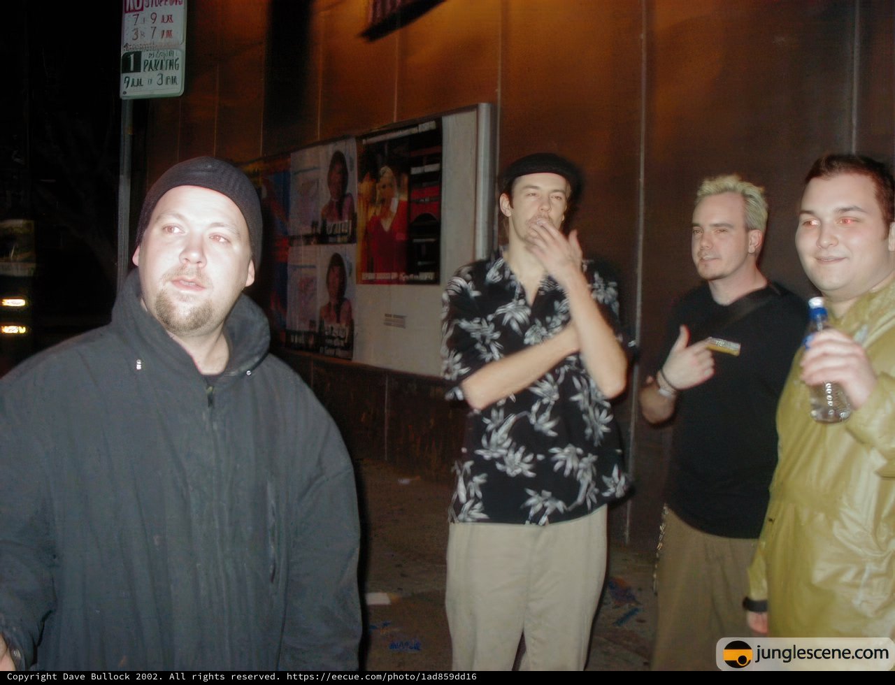 Sidewalk Gathering