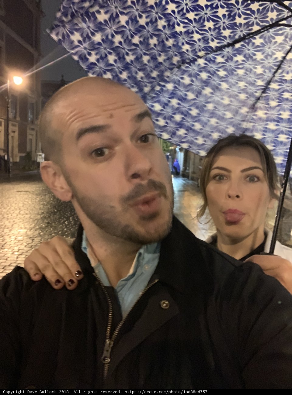 Rain or Shine: Dave and Lori's Urban Selfie