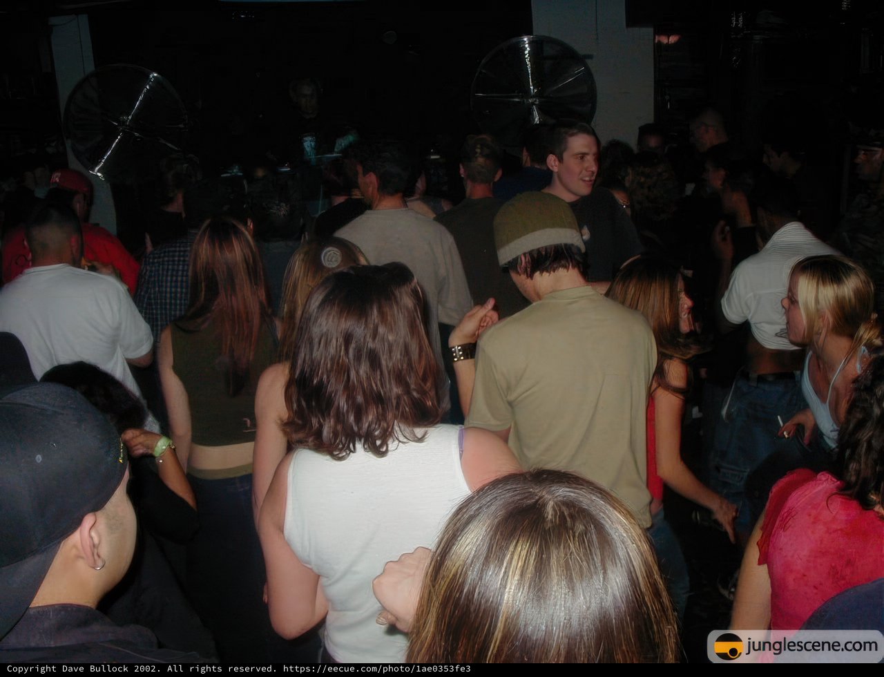 Partygoers get down as one person takes the spotlight