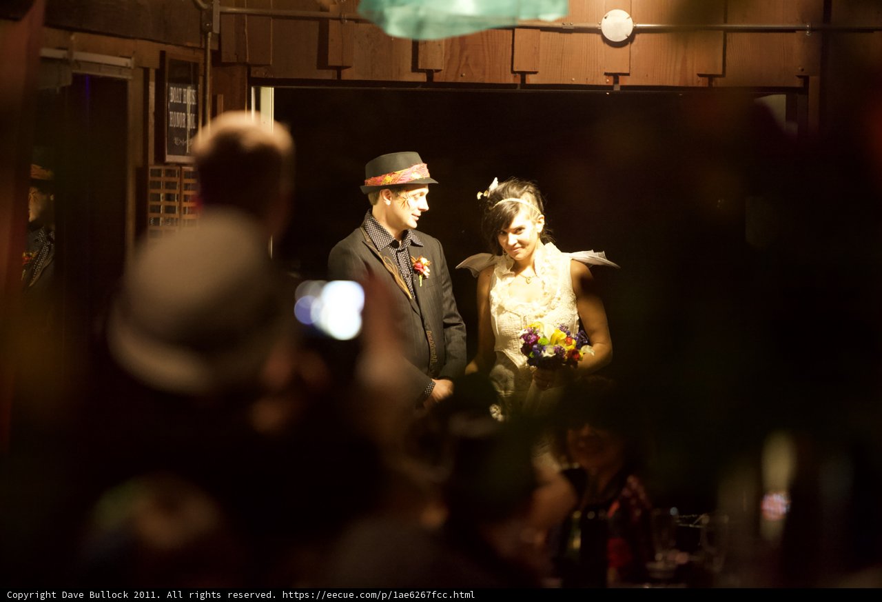 Mr. and Mrs. Wickstrom's Wedding Day