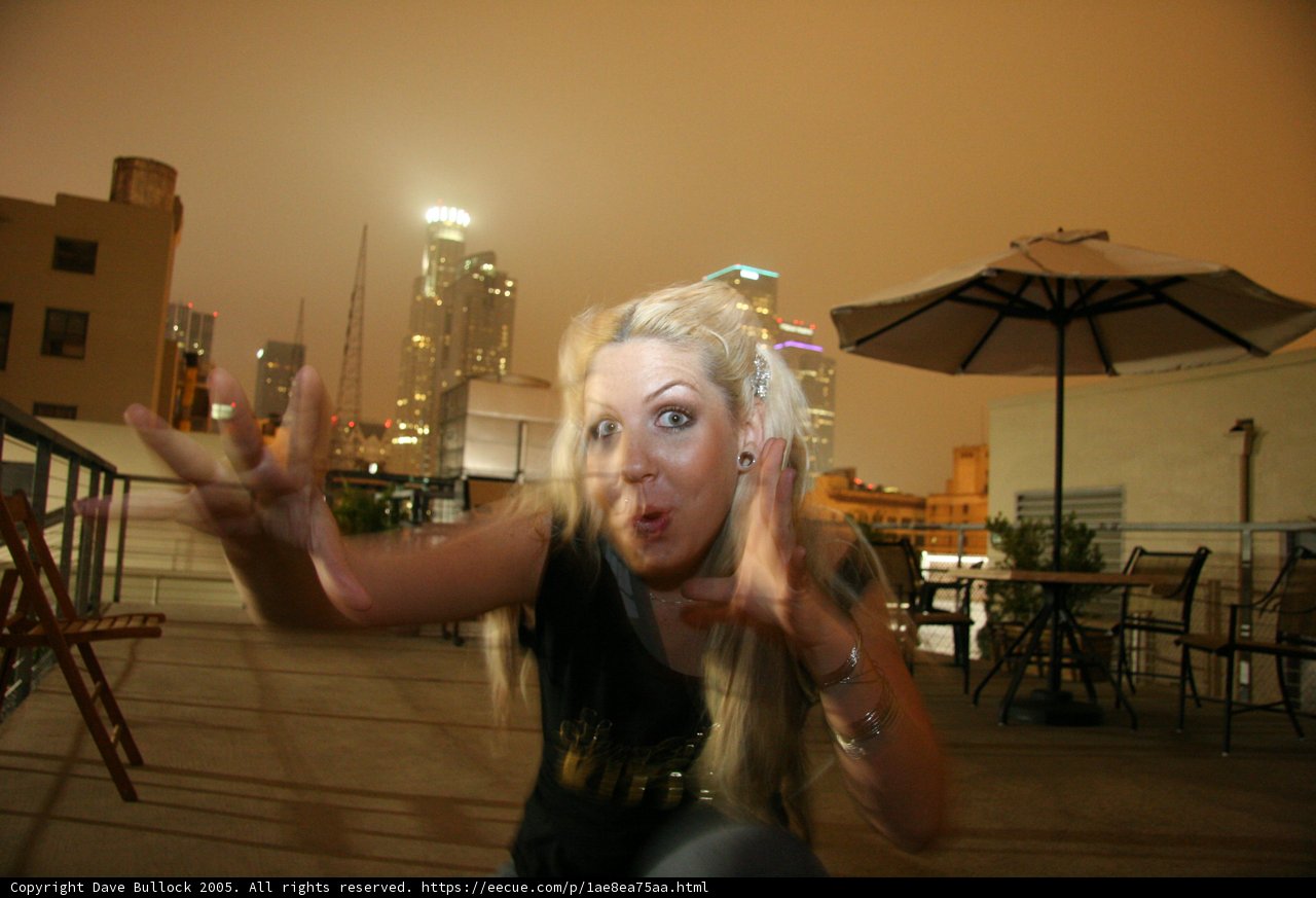 Blonde Beauty at the Urban Cafe