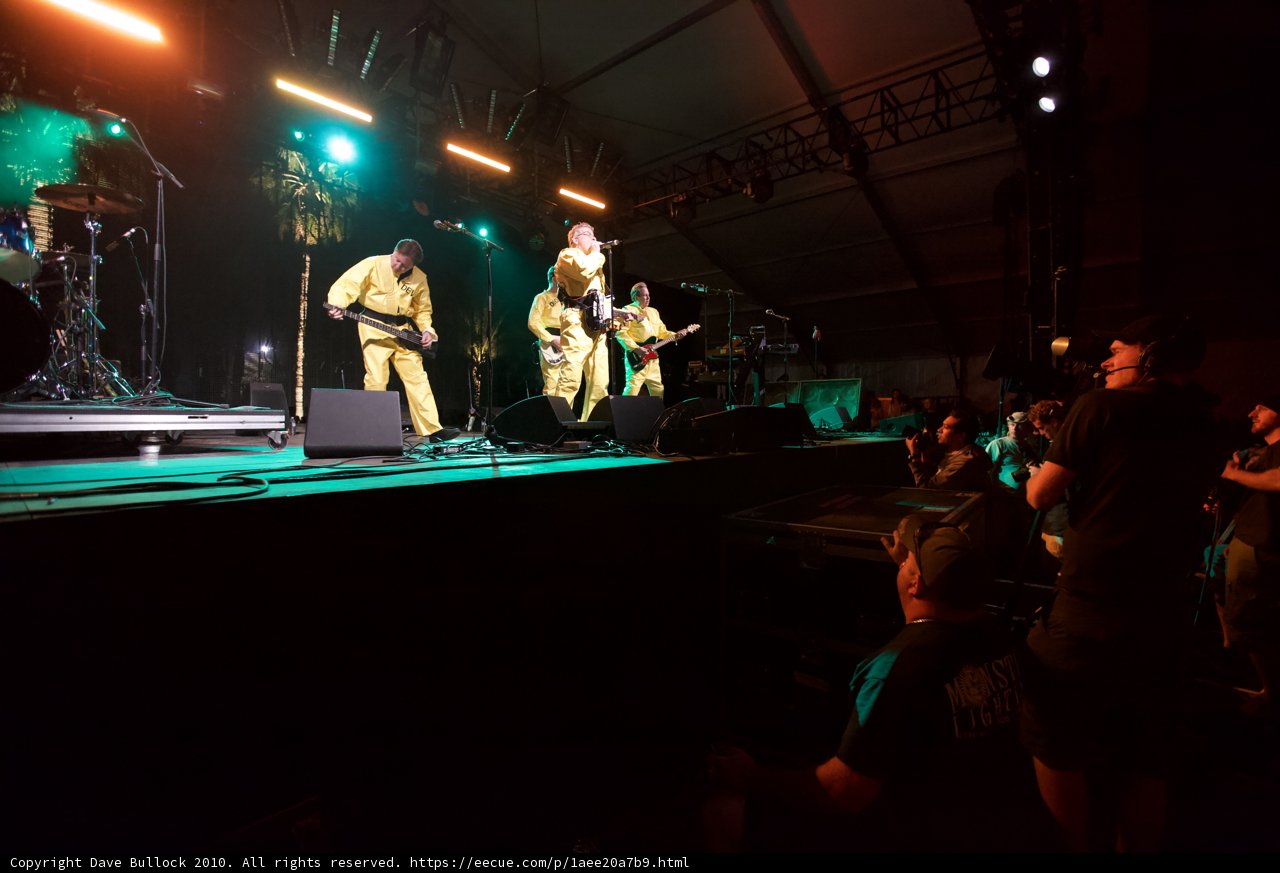 Rocking the Stage at Coachella 2010