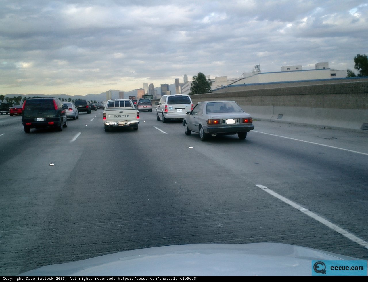 Busy Freeway Traffic