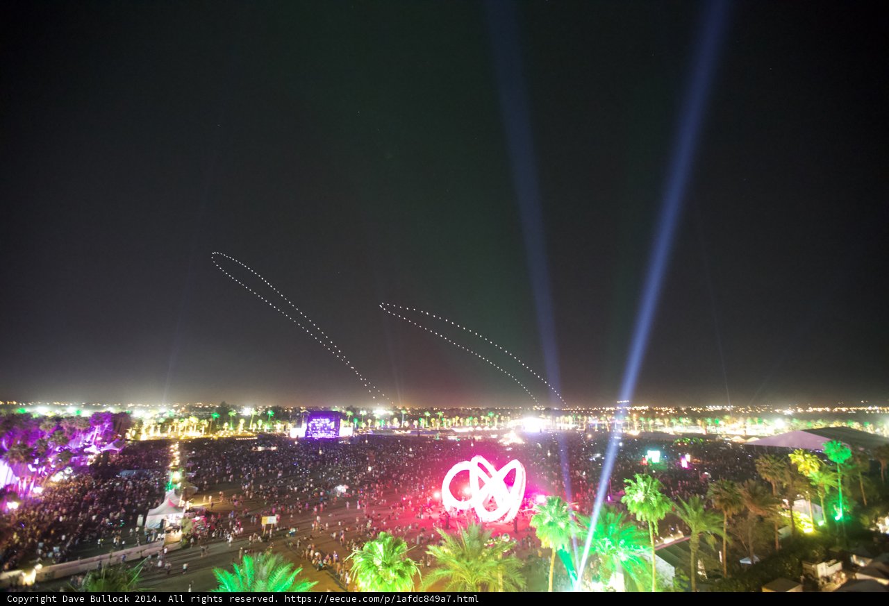 Fiery Night at Coachella