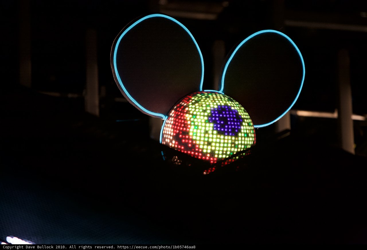 Illuminated Mouse Head