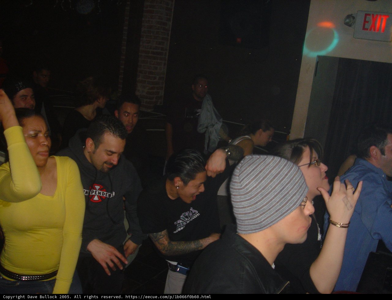 Nightlife Fun at a Busy Club