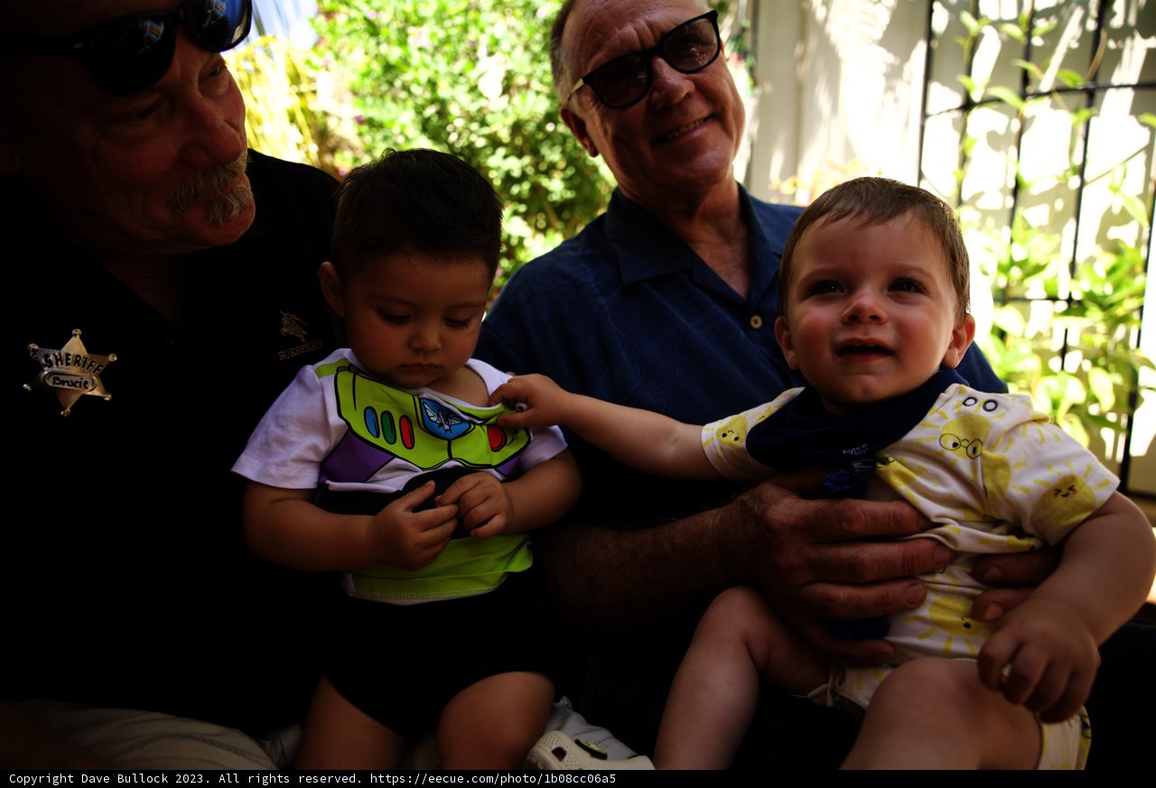 A Cherished Moment at Wesley's First Birthday