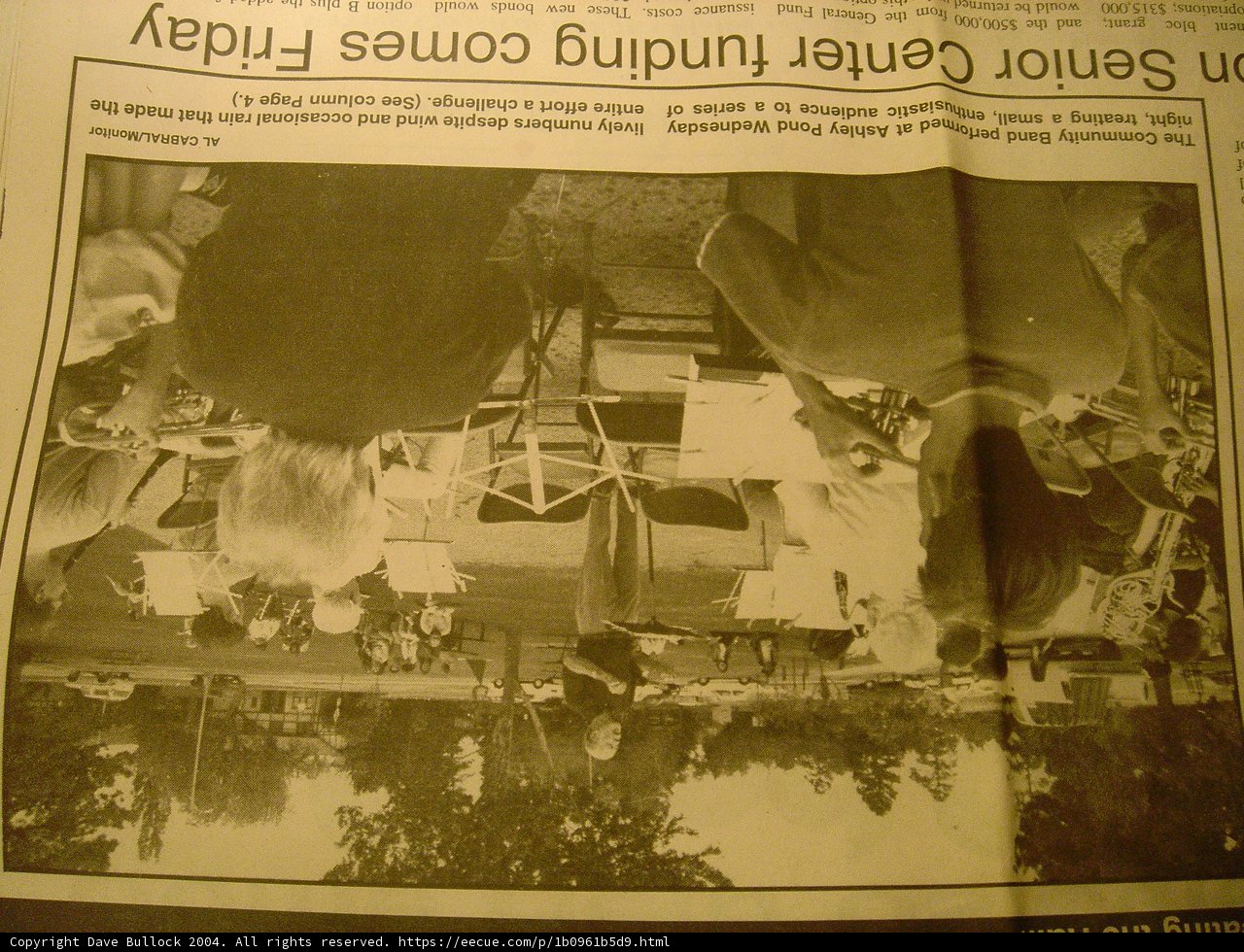 Group Gathering for Newspaper Interview
