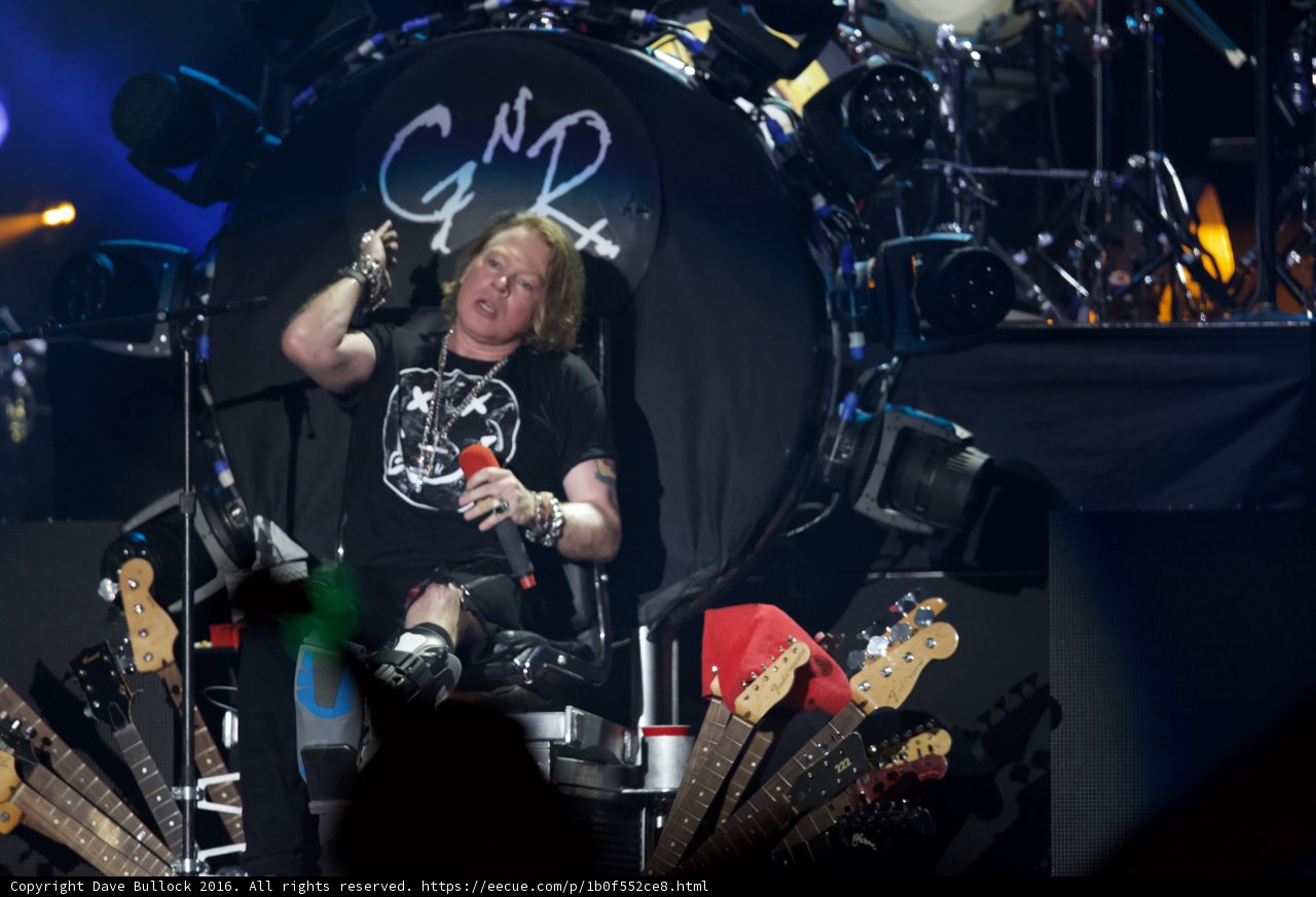 Axl Rose Rocks the Stage at Coachella 2016