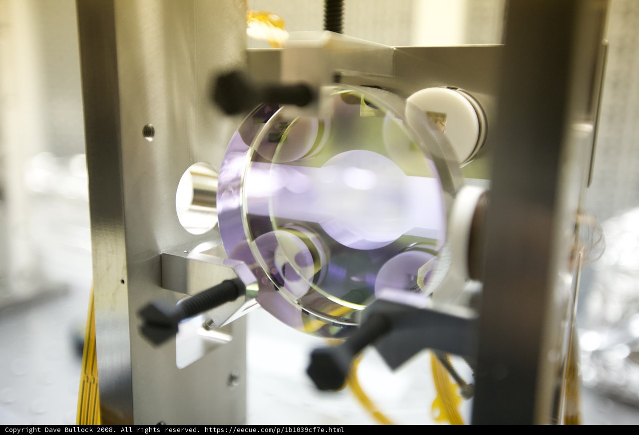 Purple Object In Machine