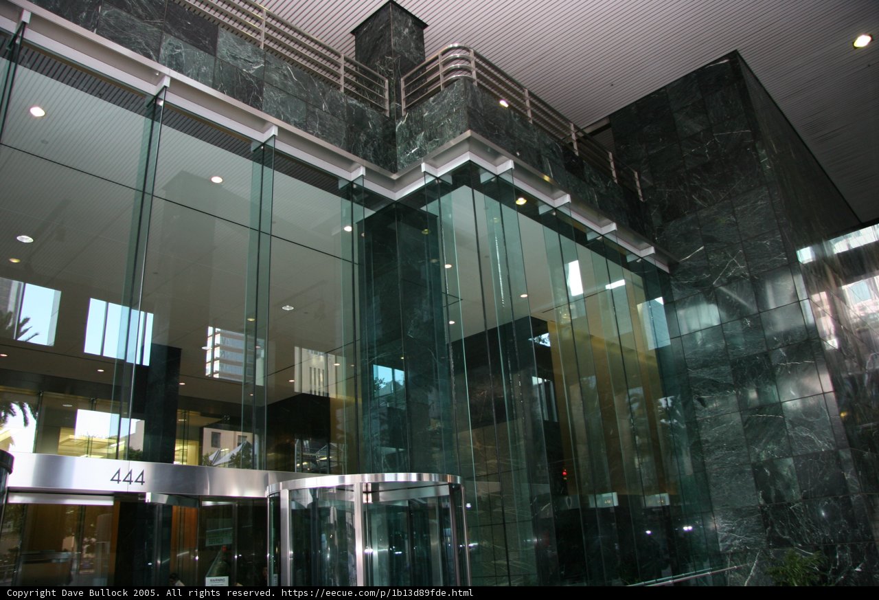 Aesthetic Design of an Office Building Entrance