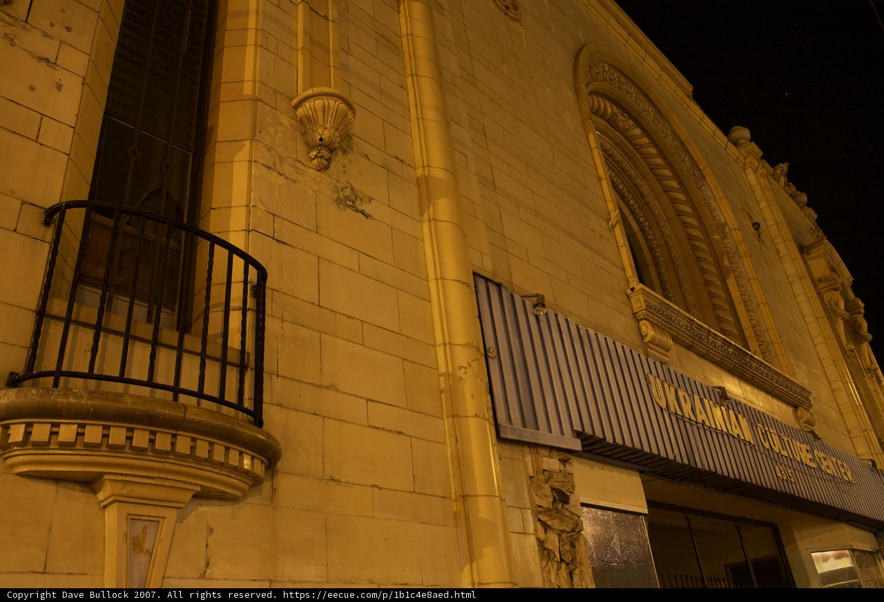 Nighttime at the Theater