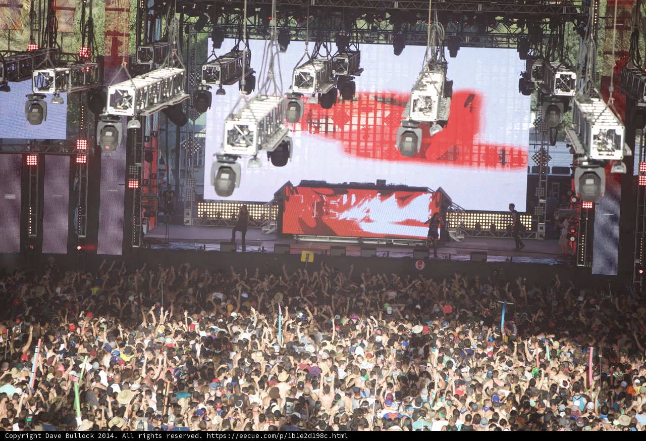 Euphoric Crowd Soak in Coachella Concert Experience