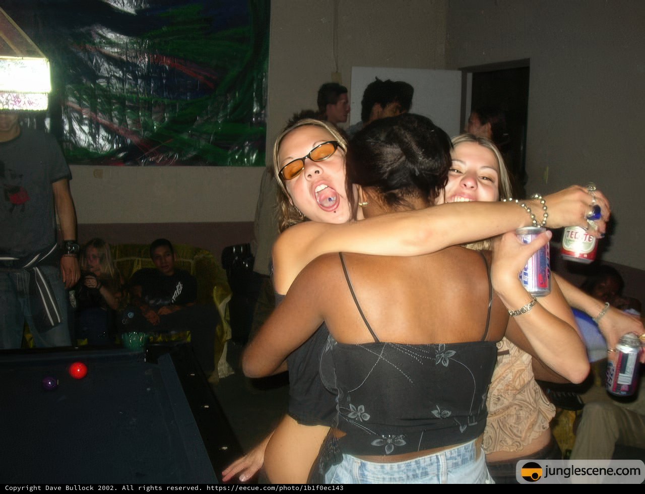 Pool Hall Embrace