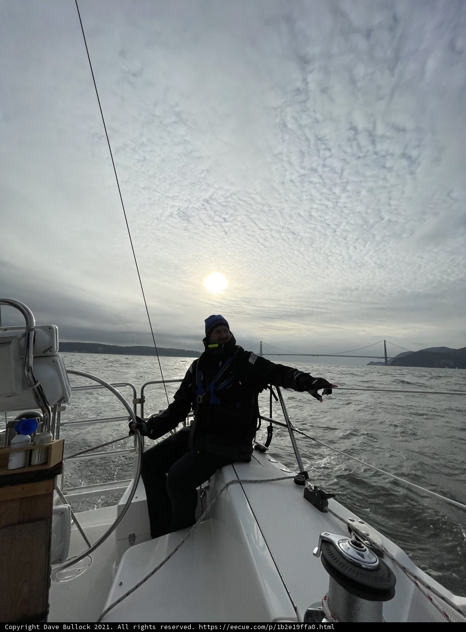 Sailing into the Golden Sunset