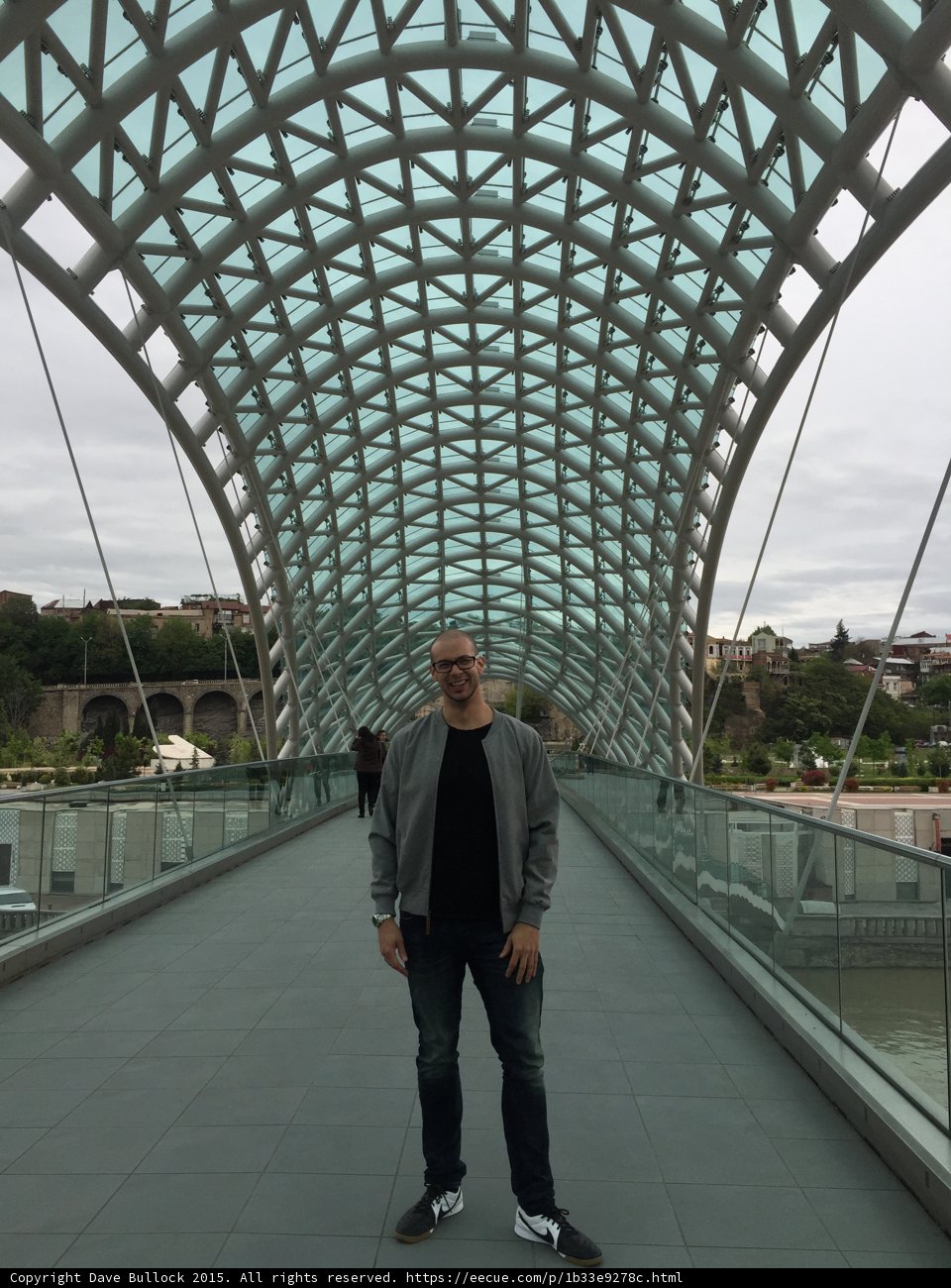 Portrait on the Bridge of Peace